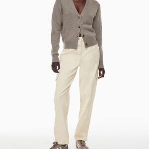 Aritzia Birch Modern Cargo new Adjustable tapered or loose leg